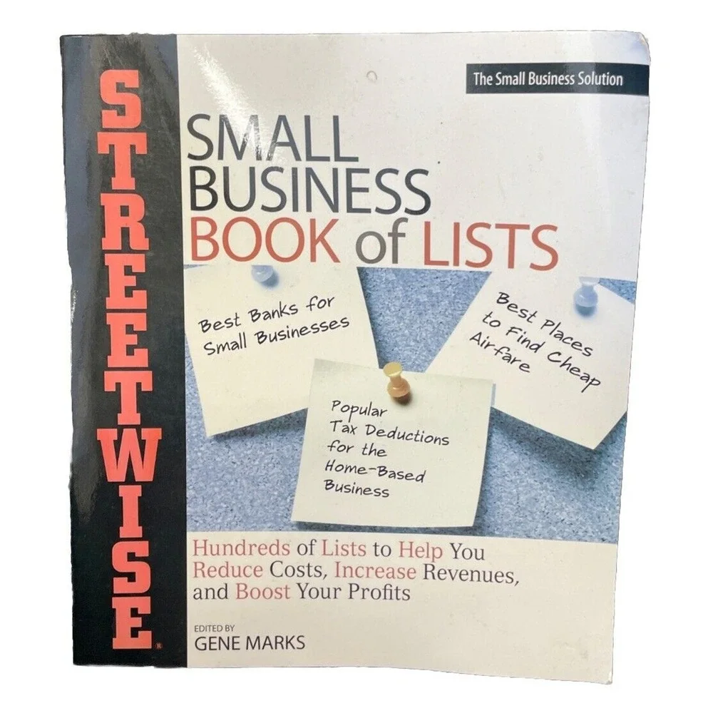 Streetwise Small‎ Business Book Of Lists